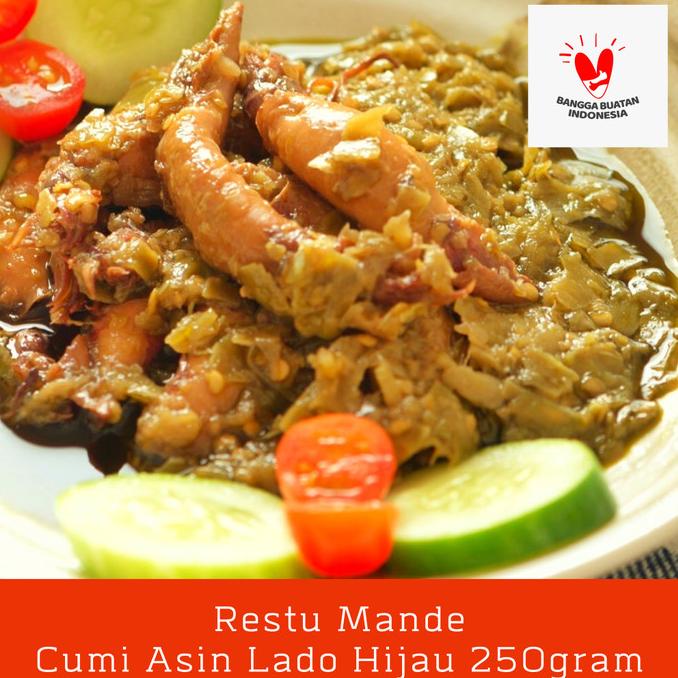 

Cumi Asin Lado Hijau Restu Mande 250 gram TERLARIS