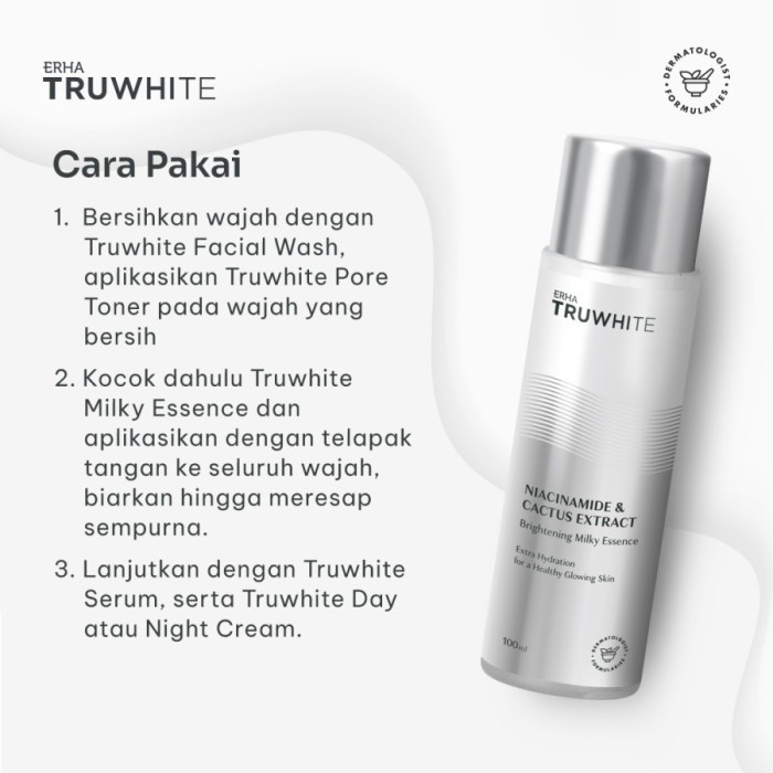 ERHA Truwhite Brightening Milky Essence 100ml