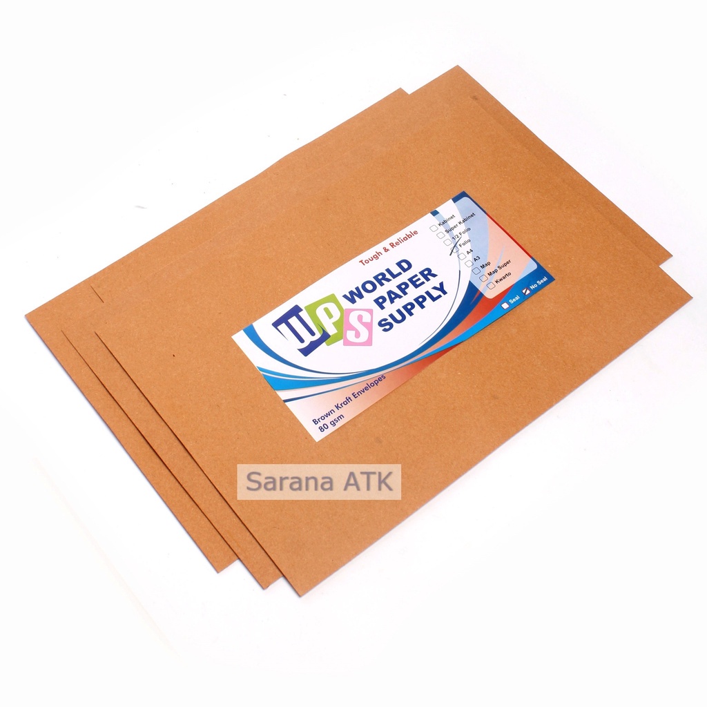 

WPS - Amplop Coklat Ukuran Folio - Pack RJ4