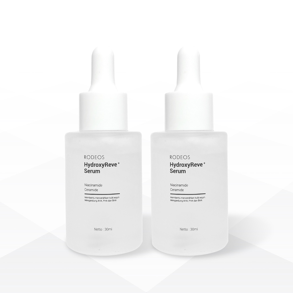 Rodeos HydoxyReve+ Serum 30ml - Skin Repair Serum Efektif Mencerahkan Kulit Wajah - For All Skin Type