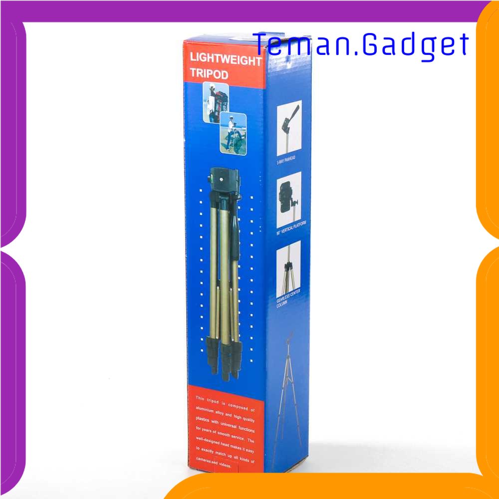 TG - KMR Weifeng Lightweight Tripod Stand 4-Section Aluminium - WT-3130