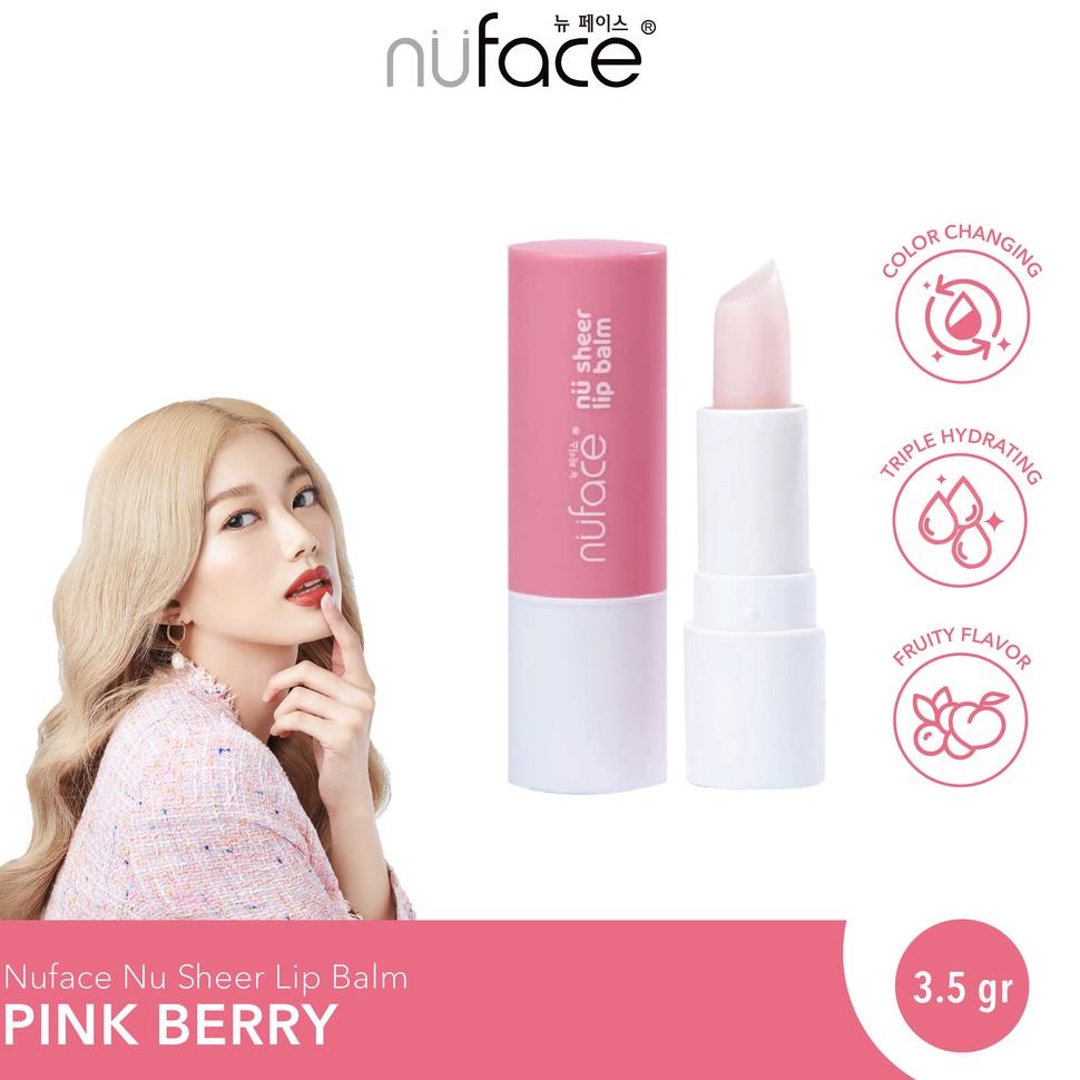 12.12 Fasion sale Nuface Nu Sheer Lip Balm serbuuu 