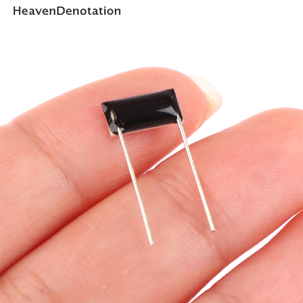 [HeavenDenotation] 2pcs/5pcs Chip Kaca Tahan Glasir 10 * 5mm 300M 500M 1G 2G 3G Ohm Resistor Tegangan Tinggi HDV