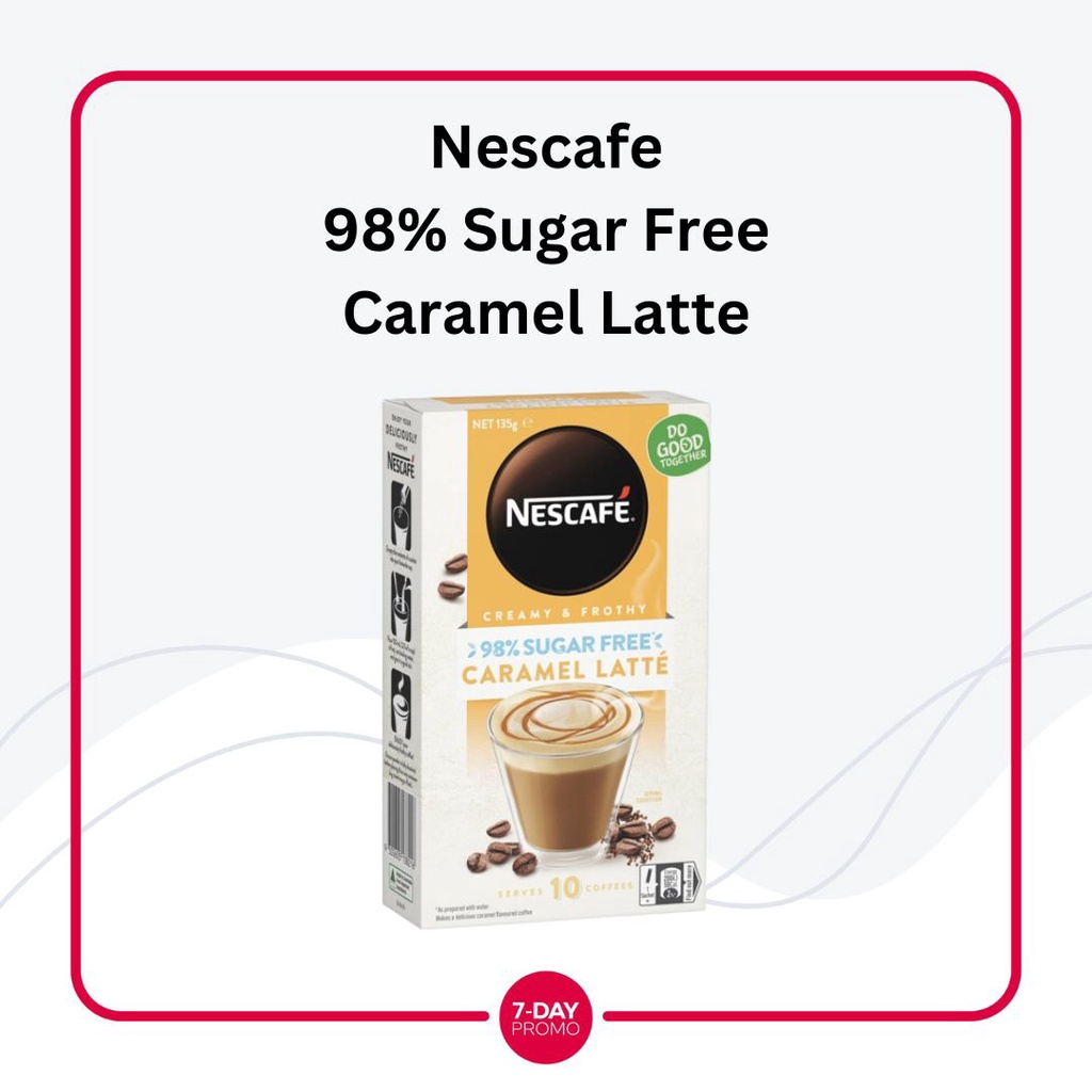 Nescafe Australia Instant Gold Coffee Sachets Various Flavours