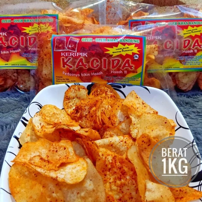 

Terlaris ✨ -KERIPIK PEDAS KACIDA GRAMEDIA 1KG2.2.23
