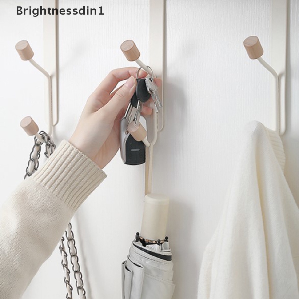 [Brightnessdin1] Door Hooks Towel Hooks Rak Hias Pintu Baju Coat Belt Gantungan Hooks Butik