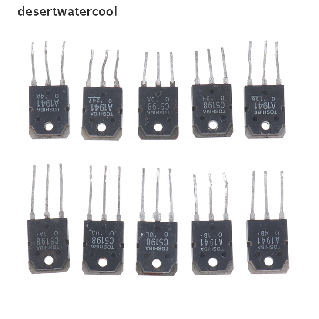 Deid 10PCS 5pasang 2SC5198 2SA1941 TO3P TO-3P Transistor Asli authentic Martijn