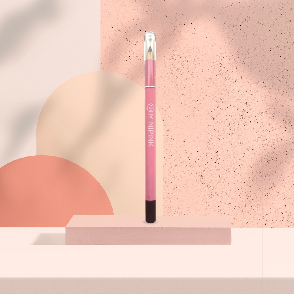 MINIPINK Eyebrow Pencil  Alat Riasan Alis Berkualitas dengan Formula Lembut, Anti Air, dan Tahan Lama MP009