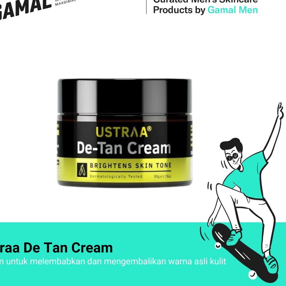 ♤ De-Tan Face Cream Ustraa (50Gr) ♣