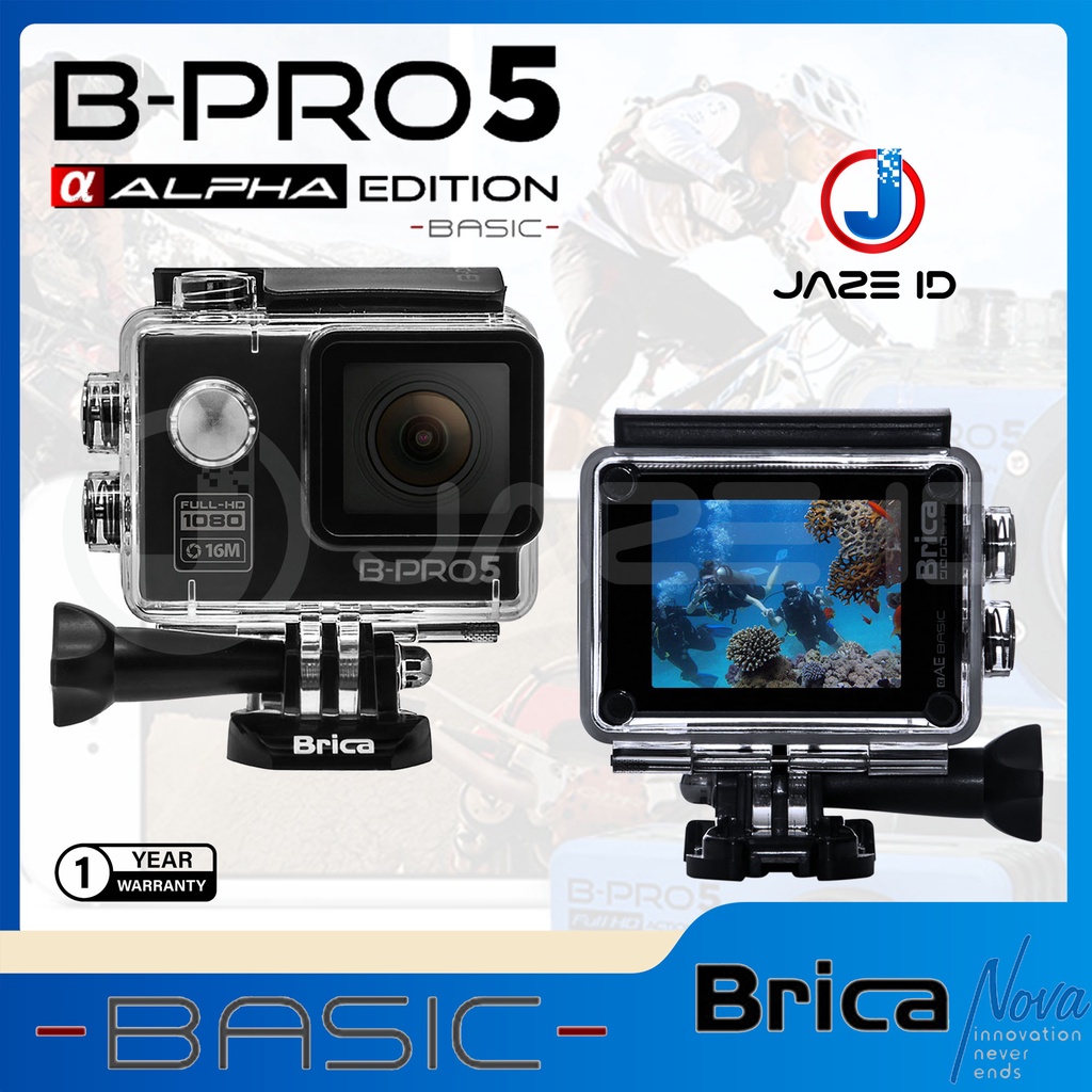 Brica B Pro 5 Alpha Edition Basic Action Cam Kamera Digital