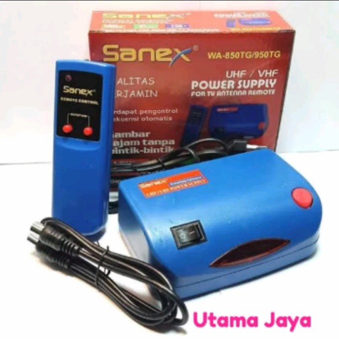 Terlaris Booster Antena Remote / Booster Tv / Power Supply Antena Remote Sanex