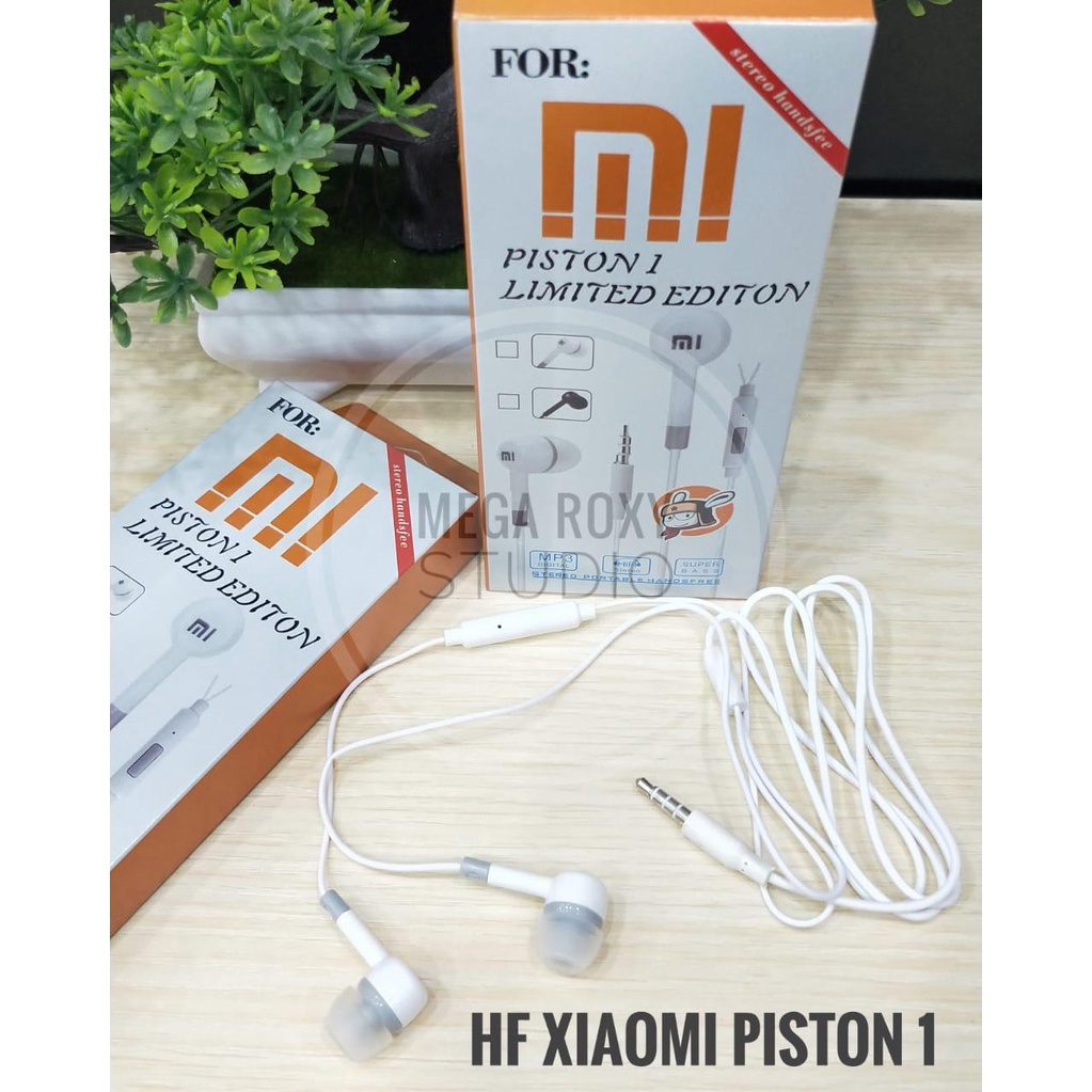 HEADSET/ HANDSFREE/ HF XIAOMI PISTON 1 PROMO HARGA SALE
