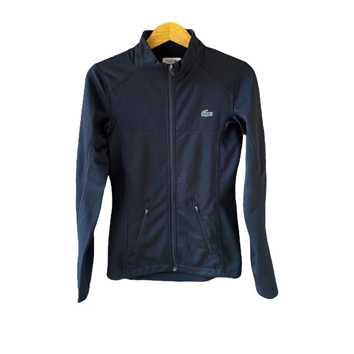 Jata Lacoste Tracktop Novac Djokovic Black Original Authentic