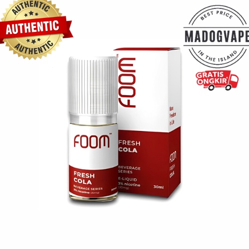 Liquid Saltnic Foom Ice Cola 30ml | Foom Iced Cola 30ml 30mg | Foom Fresh Cola 30ml | Liquid Foom