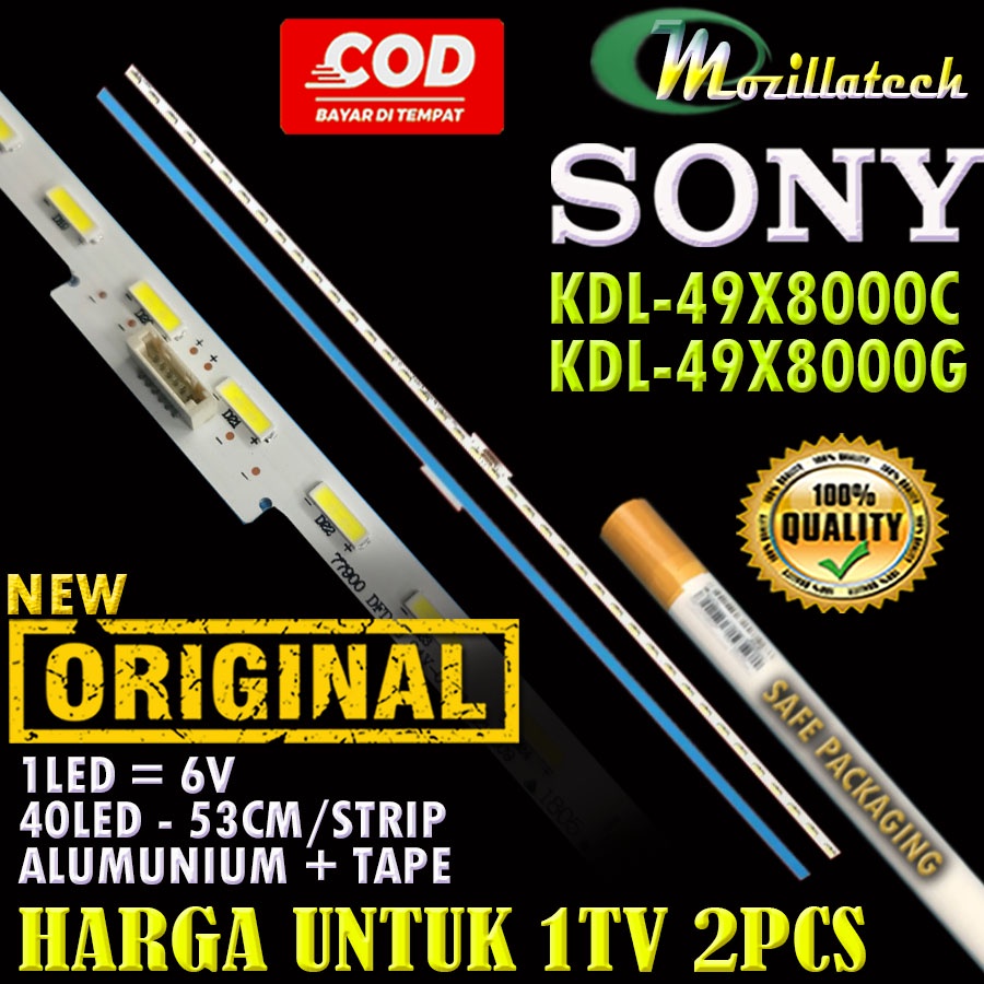 BACKLIGHT TV LED SONY 49 KDL-49X8000C KDL-49X8000G KDL49X8000C KDL49X8000G 49X8000C 49X8000G 49X8000 49X8000