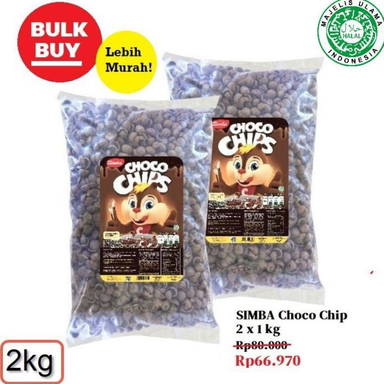 

Pqu97 PAKET HEMAT SEREAL CHOCO CHIP SIMBA 2kg COCO CRUNCH CEREAL .,,.,.,