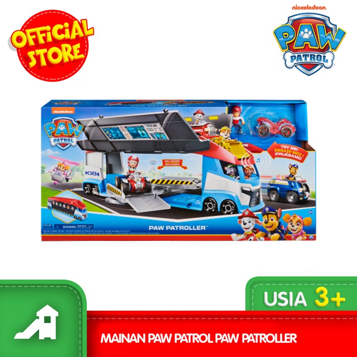 Diecast Mainan Paw Patrol Paw Patroller