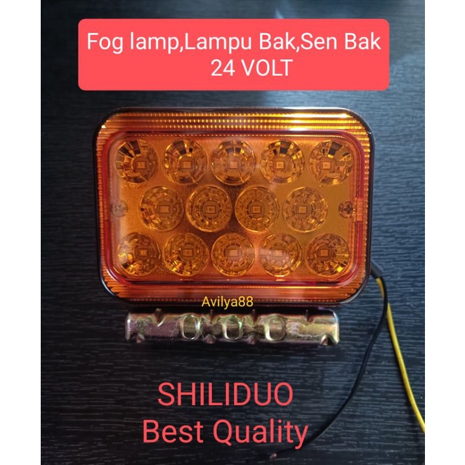 Lampu Sein samping Bak truk LED 24Volt Hino, Fuso, Nissan, ISuzu Dll