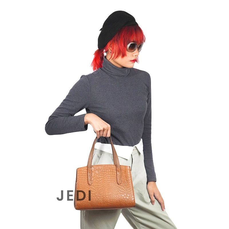 Jedi Tas Selempang Wanita Kulit Sapi Tas Bahu Shoulder Bag Women Leather Sling Bag Cross Body Miette