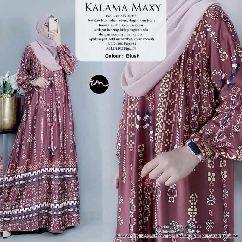 Gamis kalama maxy ori ratu