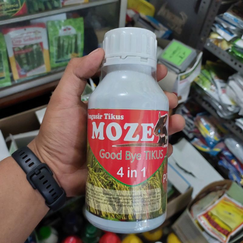 MOZE  500 ML 4 IN 1 PENGUSIR TIKUS ZPT POC INSEKTISIDA ALAMI