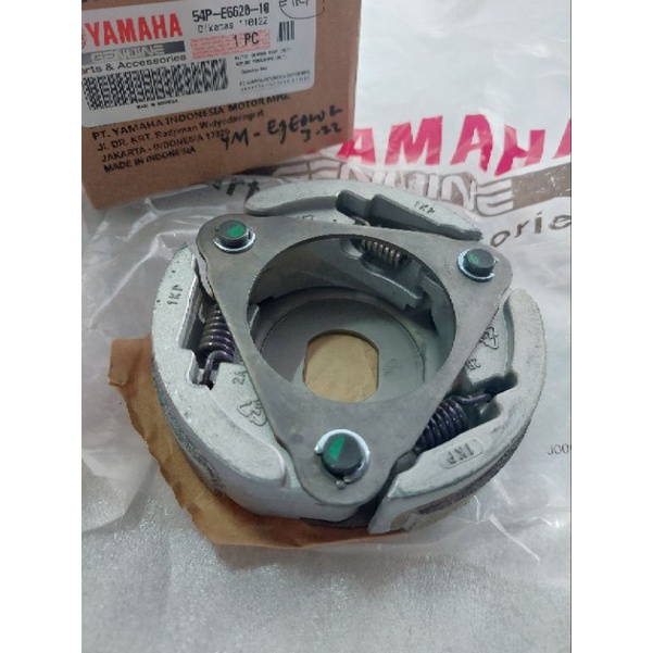 Kampas ganda original Yamaha untuk motor MioJ/Soul GT. 54p-e6620-10
