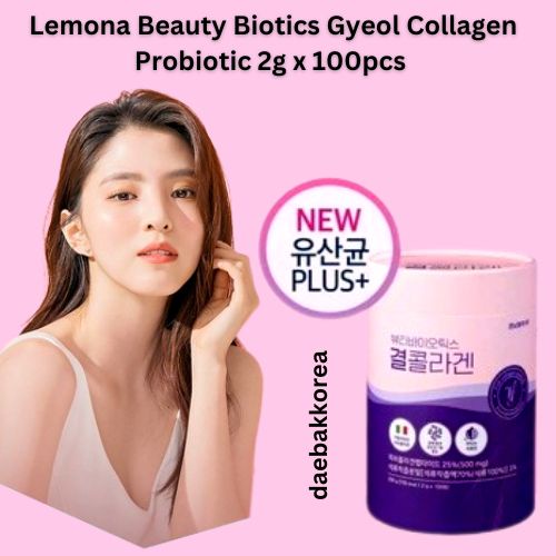 [Kyungnam Pharm] Lemona Beauty Biotics Gyeol Collagen Probiotic 2g x 100sachet