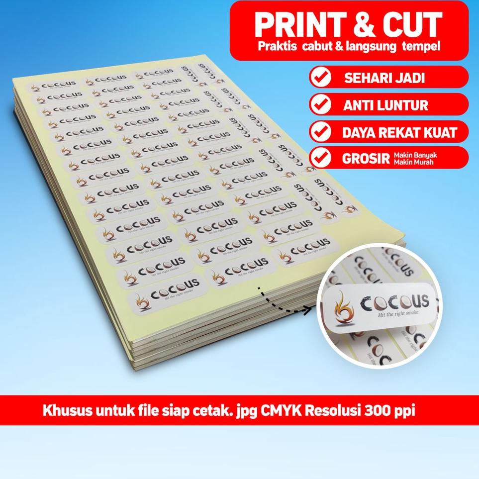 T40 Cetak Stiker Cutting A3+ / Cetak Stiker A3+ Cutting / Cetak Stiker A3 / Cetak Label Cutting / Ce