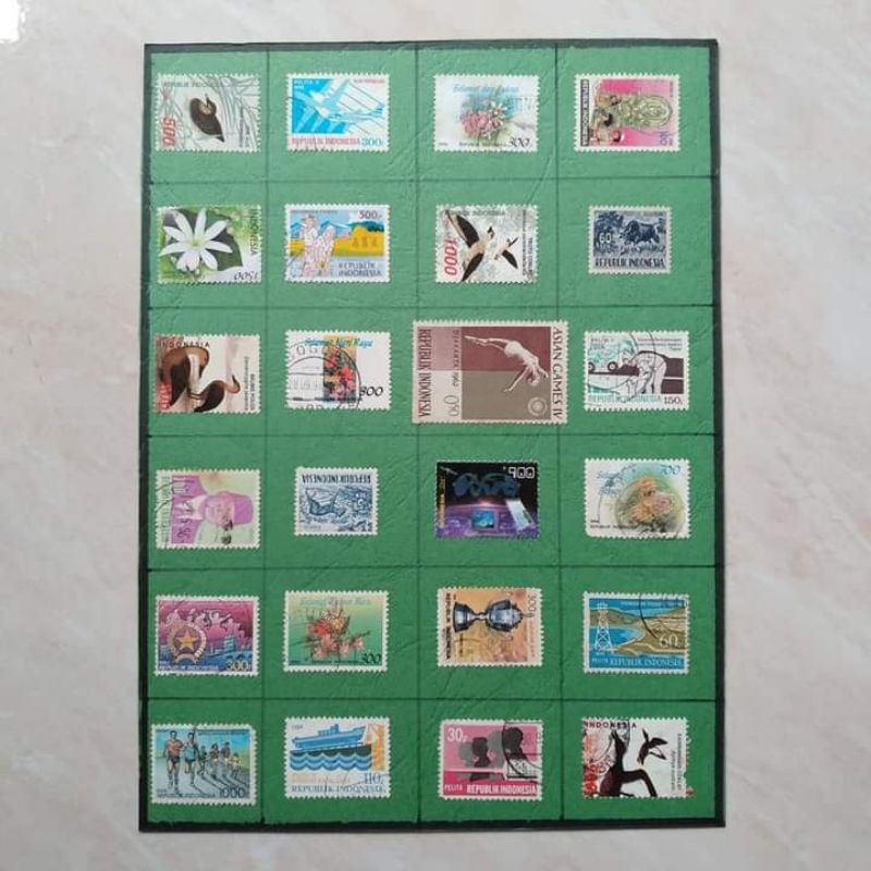 

Koleksi Prangko Indonesia Jadul Campur Set 24 Pcs - A3
