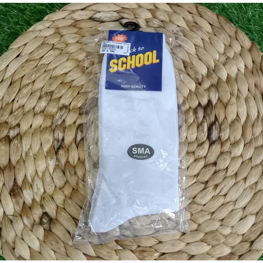 Kaos Kaki Sekolah  Putih SD SMP SMA