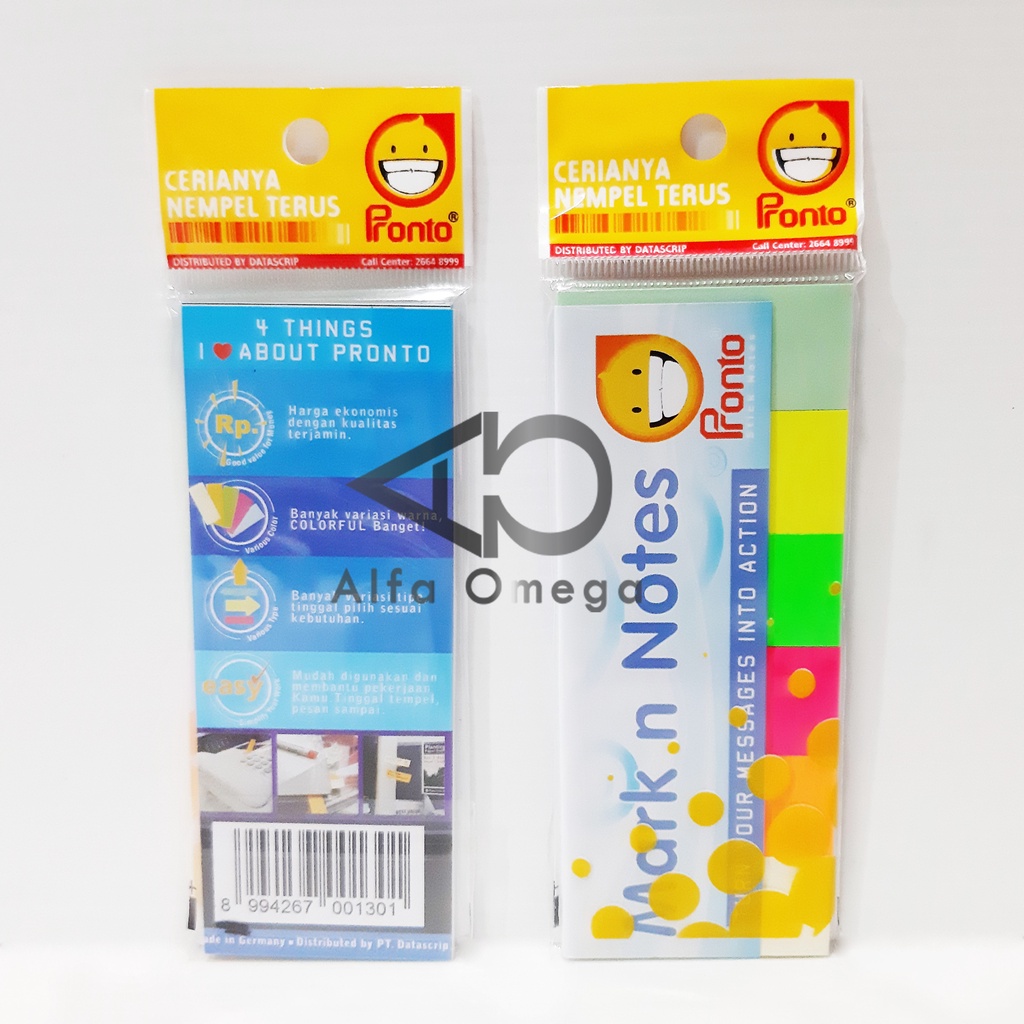 

Pronto Sticky Note Post It Warna Mark n Notes Memo Tempel PSN25