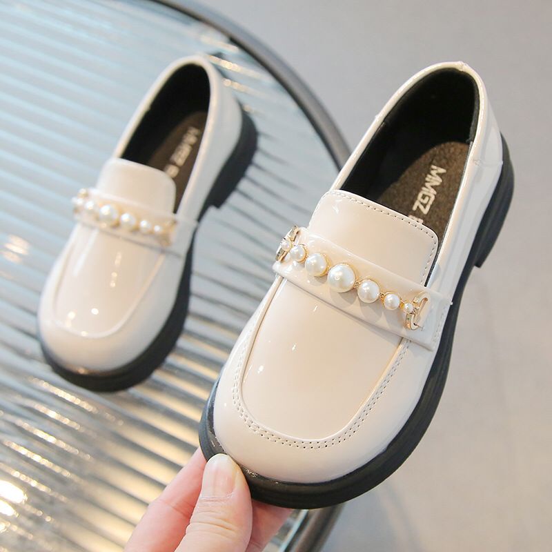 (LOLI-JKT) 9005 SEPATU FLAT ANAK MJ SLIP ON MUTIARA SIZE 21-36