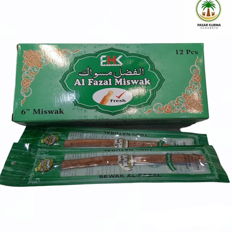 ✨SHOPEE MALL✨ Siwak Al Fazal Kecil Miswak 1 box isi 12 murah