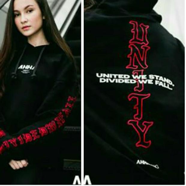 ➸ JAKET PRIA AHHA UNITY HITAM MURAH ➸