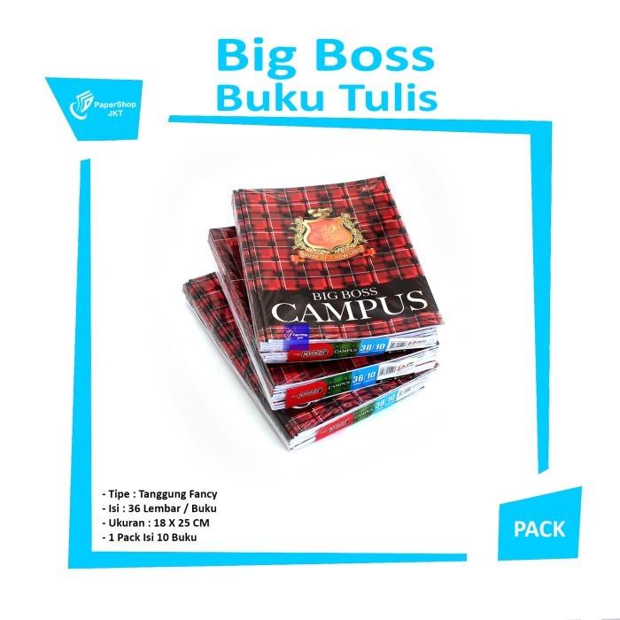 

[Perpack]Buku Tulis Big Boss/Campus 36 Lembar 007