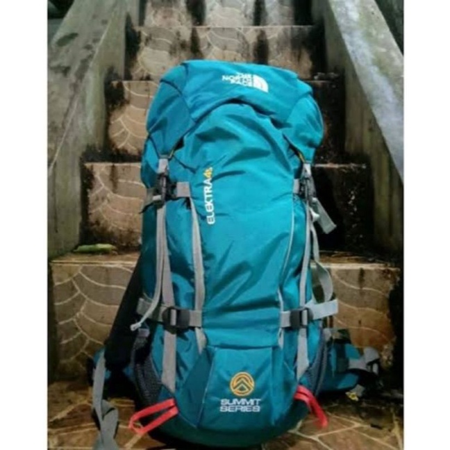 BAYAR DI TEMPAT / Tas Gunung TNF elextra 45L # Tas Ransel Gunung The North Face 45L # Tas Carrier # Tas outdoor # Tas Hiking Camping Gunung