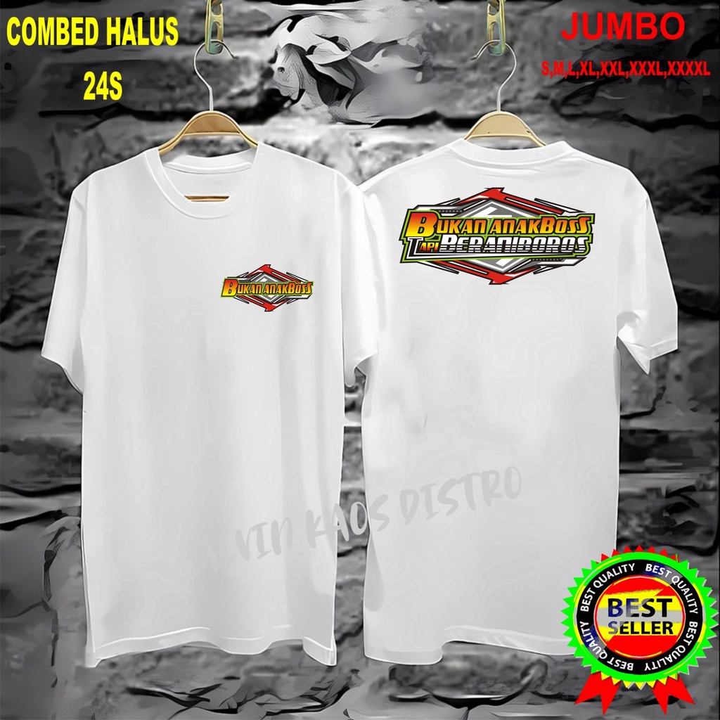 APPS Promo Diskon Kaos DTG BUKAN ANAK BOS TAPI BERANI BOROS Kaos Terlaris Kualitas Terjamin/Kaos Murah /Pakaian Pria pakaian Wanita/Kaos Distro Pria Kaos Promo/Best Seller
