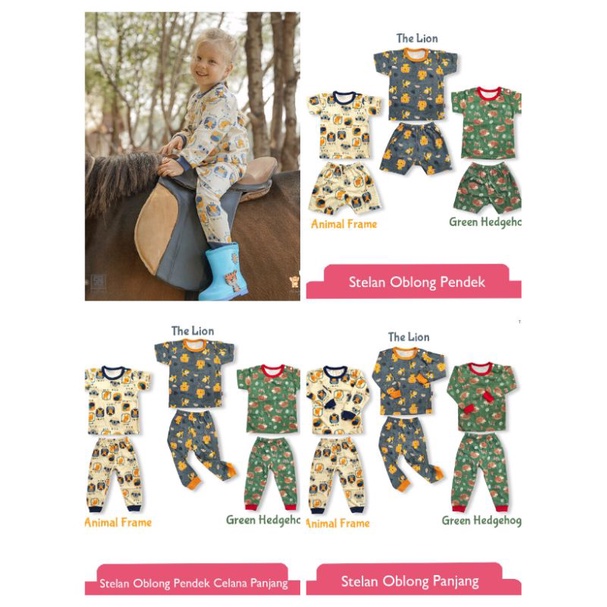 Setelan LIBBY BABY motif SUNNY HILL