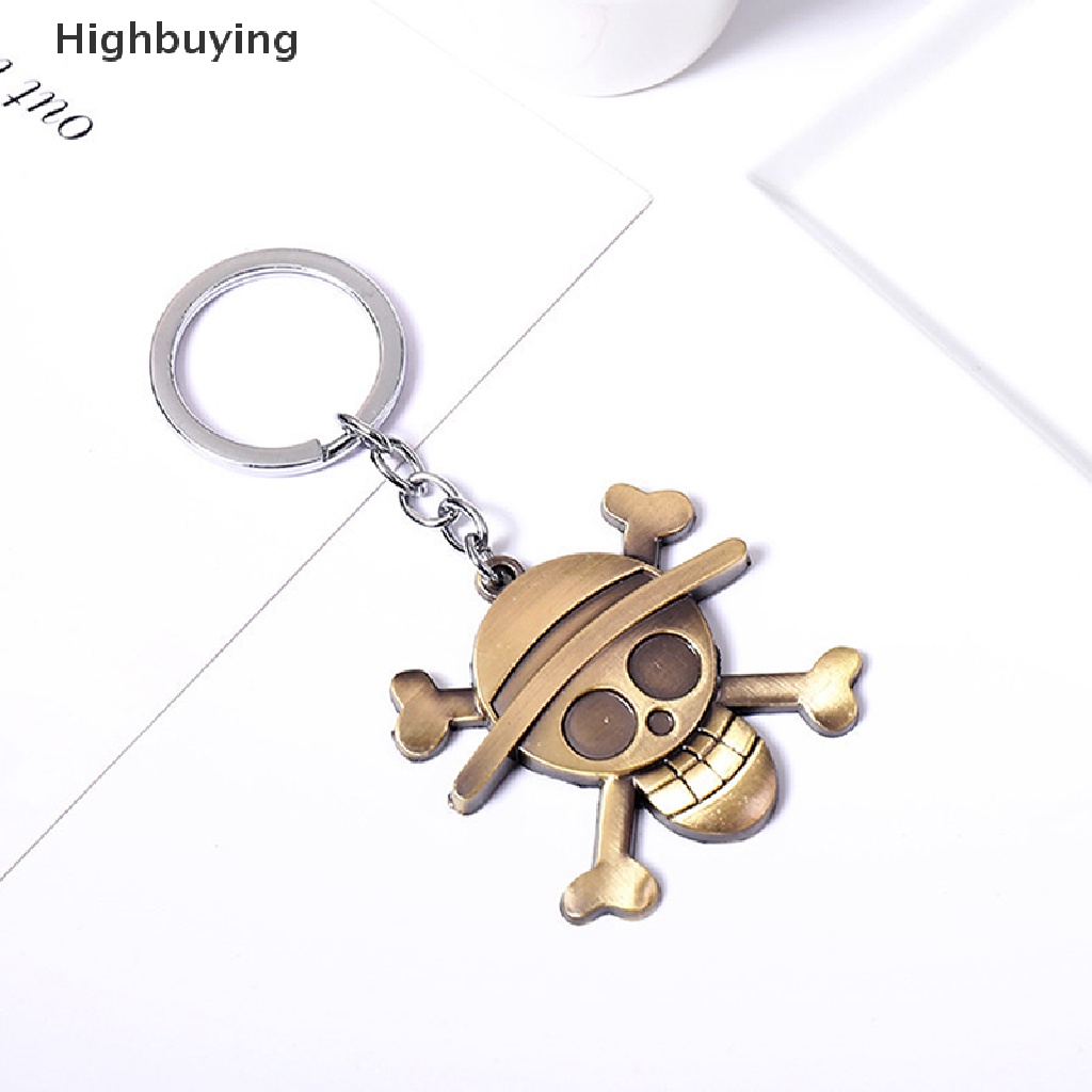 Hbid Aksesoris Gantungan Kunci Anime Luffy Topi Zoro Pesona Tas Mobil Gantungan Kunci Liontin Dompet Mobil Handbag Keychain Holder Perhiasan Keyring Glory