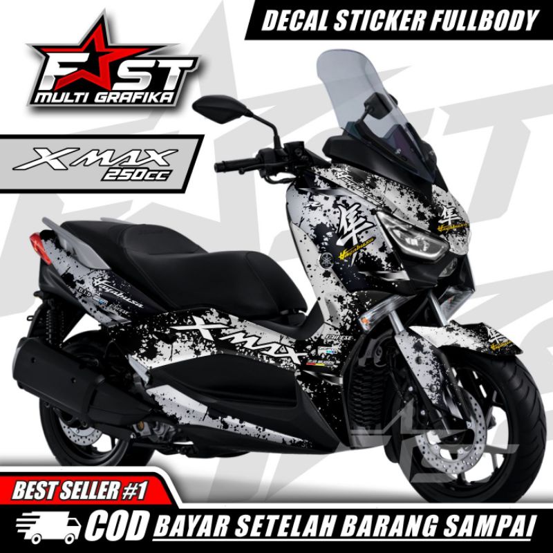 DECAL XMAX 250 / DECAL XMAX 250 FULL BODY MOTIF HAYABUSA