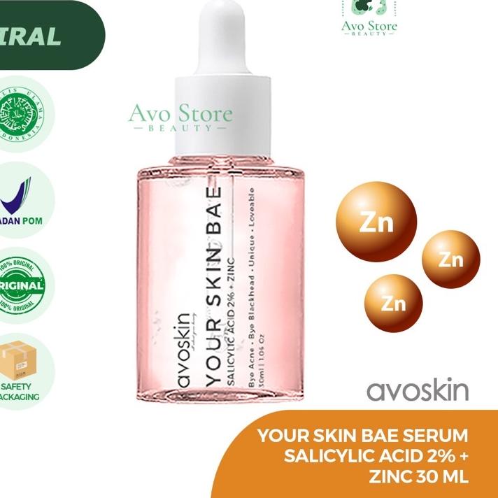 ➻ Avoskin YSB serum Salicylic Acid 2% + Zinc 30ML [ Eksfoliasi / Exfoliating ] ✺