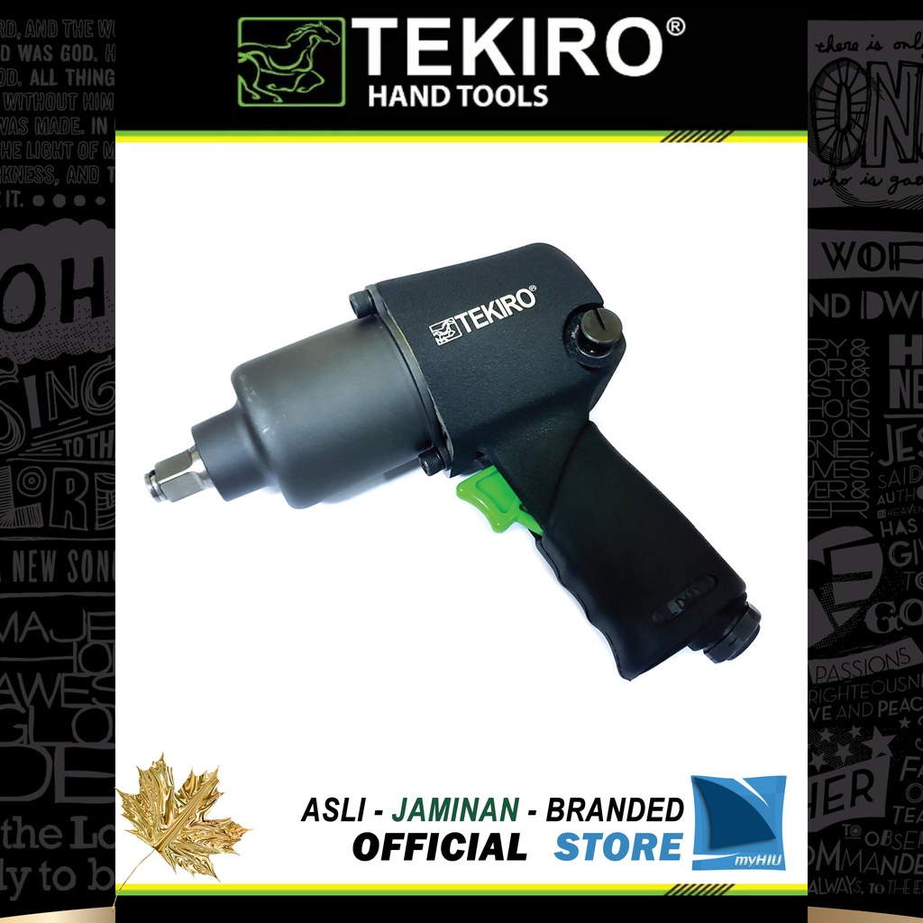 Kunci Sock Angin 1/2&quot; inch DR. Palu Ganda / Twin Hammer Air Impact Wrench TEKIRO