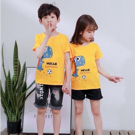 BAJU KAOS ANAK UNISEX GAMBAR ANIMAL / BAJU KAOS ANAK CEWEK/ BAJU KAOS ANAK COWOK