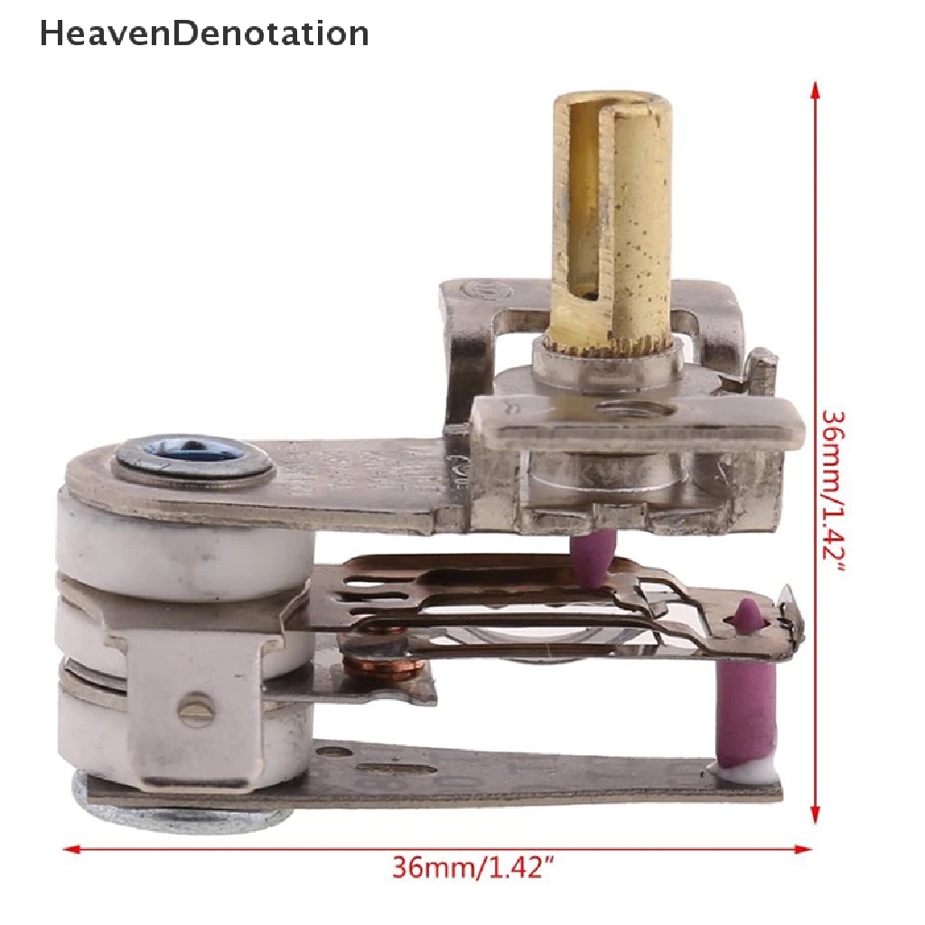 [HeavenDenotation] Ac250v/16a Temperature Switch Heag Thermostat KDT-200 Untuk Oven Setrika Listrik HDV