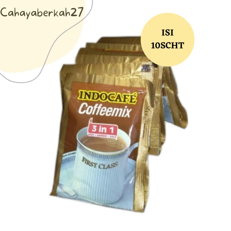 

Kopi Indocafe Coffeemix 3-in-1 1Renceng