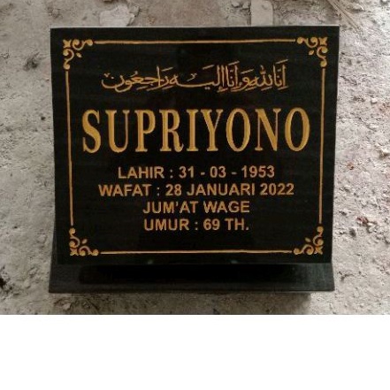 BATU NISAN-KEPALA BATU NISAN-BADUK KIJING-KEPALA KIJING MAKAM