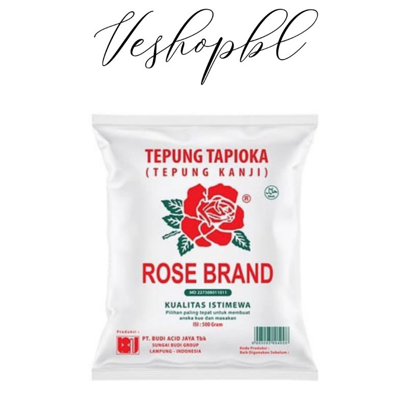 

Tepung Tapioka/ Kanji Rose Brand