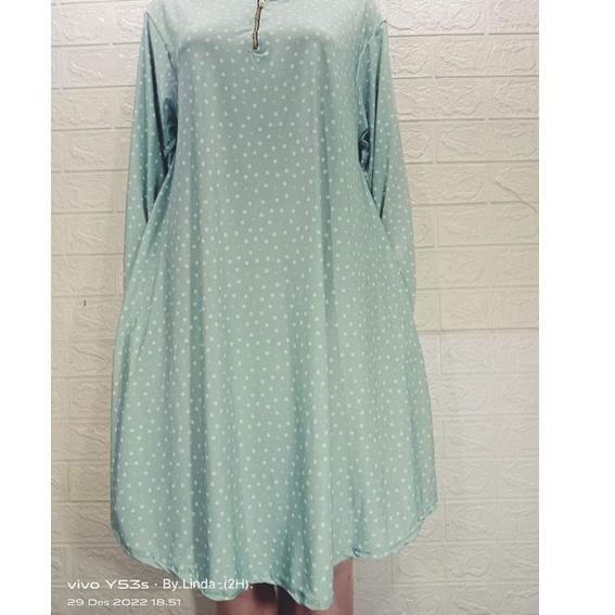 TERPERCAYA Daster busui super jumbo jersey korea