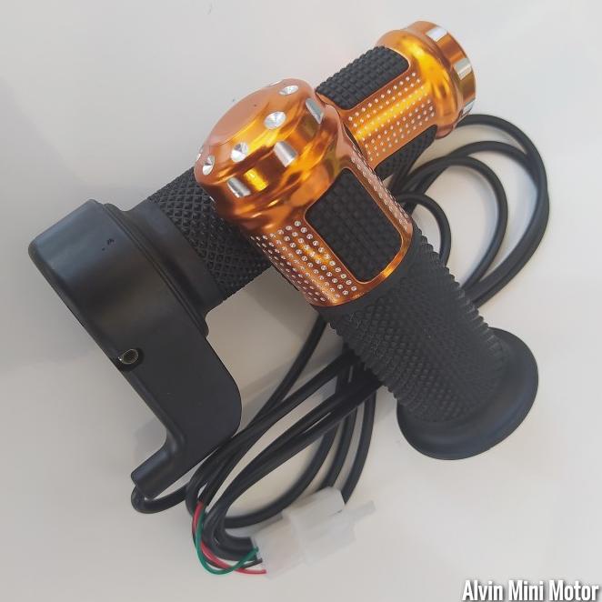 Handle Gas Skuter Elektrik Sepeda Listrik Motor Listrik Molis Throttle