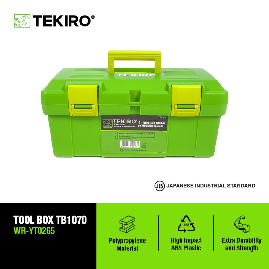 TEKIRO TOOL BOX PLASTIK TB 902 (0210) /TOOL BOX PLASTIK